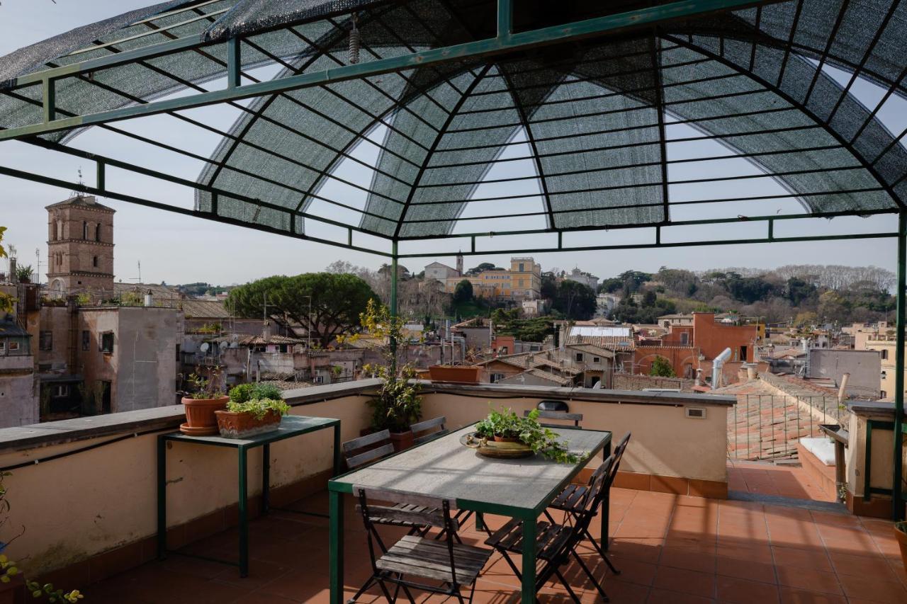 Appartamento Amazing Penthouse With Terrace And Rooftop In Trastevere *